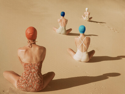 Clifford Coffin. 1949. Exposición "Vogue like a painting"