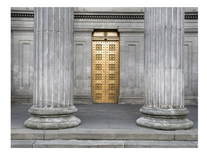 Stephen McLaren, Gold Door, 2015 from the series A Sweet Forgetting © Stephen McLaren/Document Scotland
