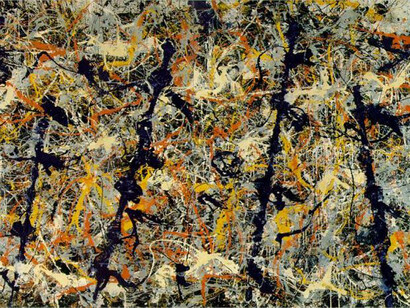 Jackson Pollock. Number 11 (Blue Poles), 1952