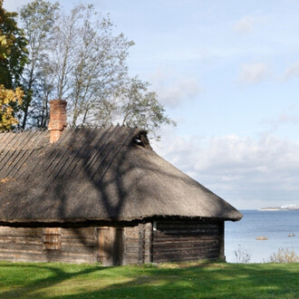 Hiiumaa Itinerant fishing house. Courtesy of Estonian Open Air Museum