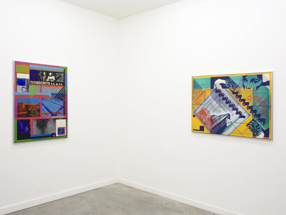 Gwenaël Rattke, Cargos ocultos, exhibition view. Courtesy of Romer Young Gallery