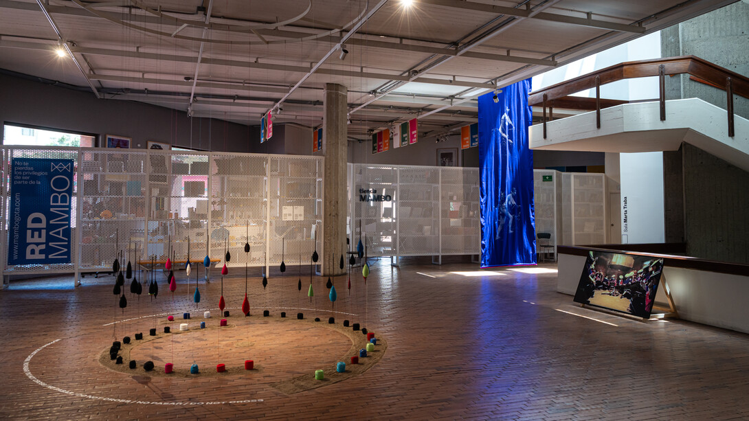Julieth Morales, Namui nu pirꝋ [Our territory], exhibition view. Courtesy of MAMBO
