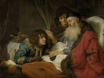 «Isaac bendice a Jacob» (1638), Govert Flinc