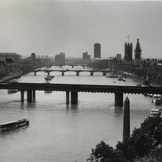 Andre Kertesz, London, View from Embankment. The Estate of Andre Kertesz 2015, Courtesy James Hyman Gallery, London