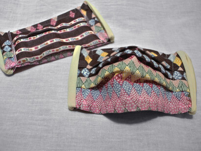 Pop casual masks, Hiroko Hirose, HirokoJapan © Hiroko Hirose