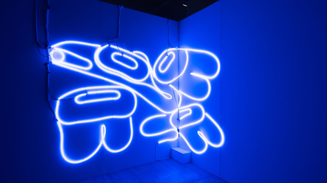 Krystle Silverfox, Corbeau <lumineux> (détail), 2024. Avec l'aimable autorisation du National Gallery of Canada