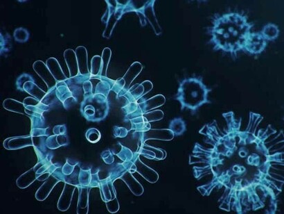 Ilustración 3D del COVID-19.