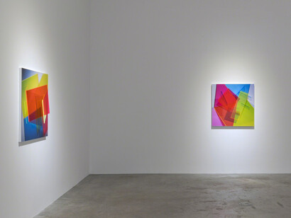 Barbara Kasten, Exhibition view. Courtesy of Bortolami 