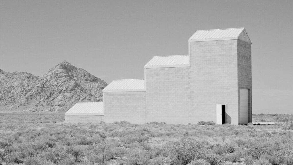 David Maisel, Air Force Target Grid Building 04, Dugway, Proving Ground, Utah, 2014, Archival Pigment Print
21 x 27 inches. Courtesy of the artist and Haines Gallery 