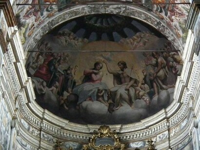 Le plafond peint à fresque