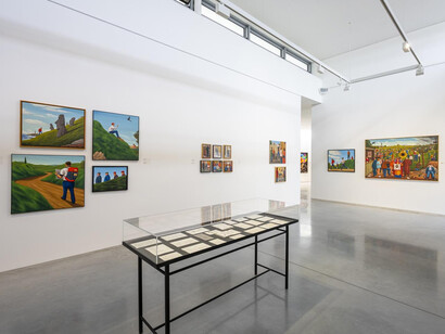 Jan Šafránek, O ľuďoch / About people, exhibition view. Courtesy of Danubiana