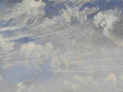 Study of cirrus clouds, John Constable, about 1821-22, oil on paper © Victoria and Albert Museum, London