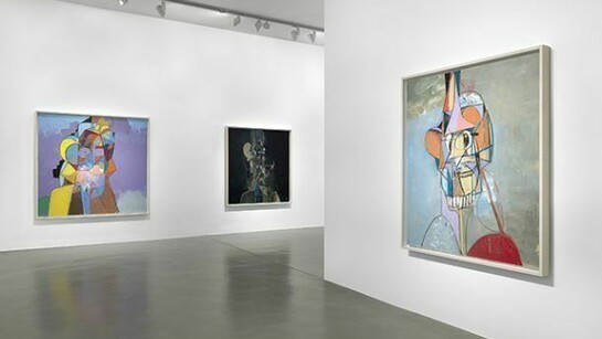 George Condo. Headspace, 2014, Simon Lee Gallery London, installation view, courtesy of the artist and Simon Lee Gallery