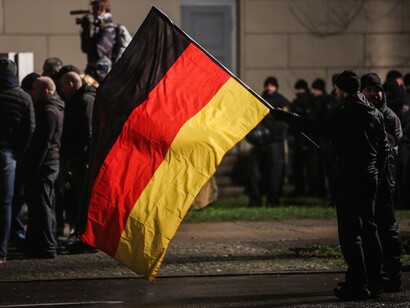 Manifestación xenófoba en Alemania