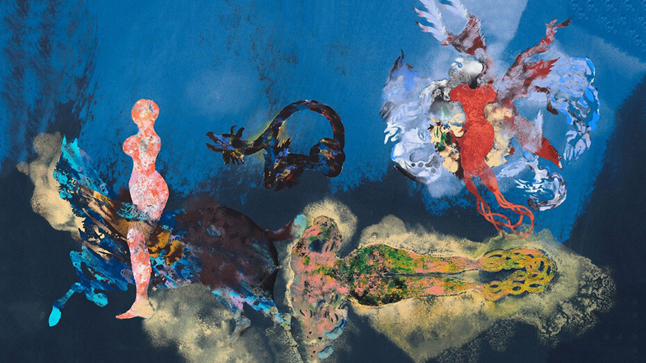 Shahzia Sikander, Baggage warrior, 2024. Courtesy of the Cincinnati Art Museum