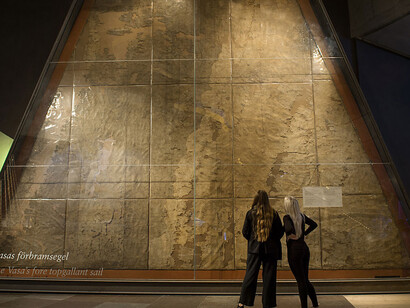 The sailing ship. Courtesy of The Vasa Museum 