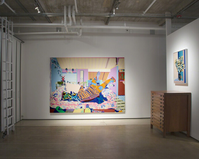 Case Study Paintings. Courtesy of Detour Gallery
