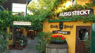 Grinzing, Viena. Uno de los Heuriger más pintorescos de la zona