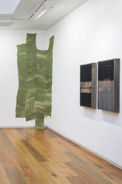 In the Studio. Courtesy of Sara Kay Gallery