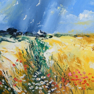 Douglas Phillips, A Summer Rain Squall Landscape