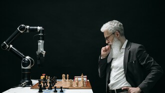 Una macchina pronta a sfidare l'uomo al gioco degli scacchi