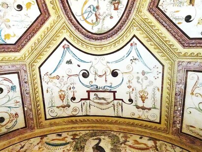 Affreschi di Villa Capra, detta La Rotonda, di Andrea Palladio, Vicenza, Italia