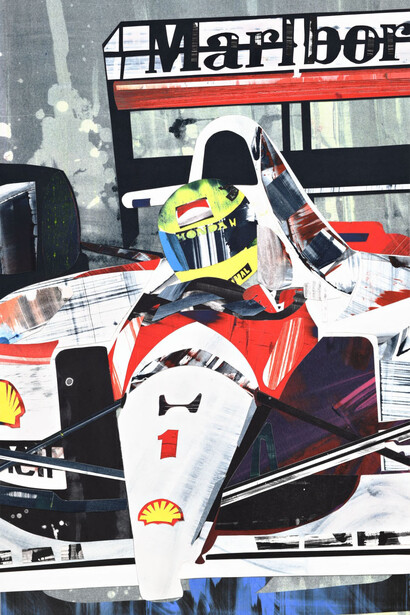 Michael Kagan, Senna, 2025. Courtesy of Pace Prints