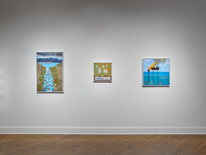Various artists, A small ocean swallowed, exhibition view. Courtesy of San Jose Museum of Art
