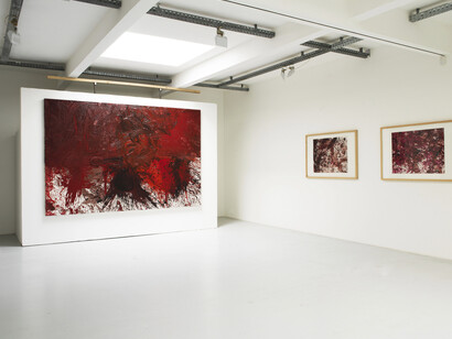 Hermann Nitsch. Courtesy of Gallery Elisabeth & Klaus Thoman