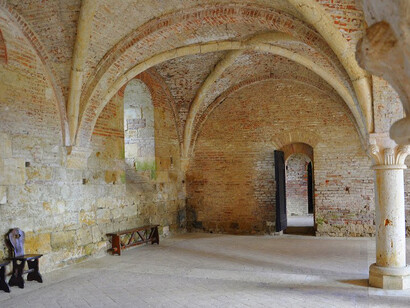 Interno dell'abbazia