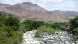 Valle del río Huarmey, Perú