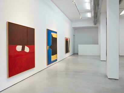 José Guerrero, Exhibition view. Courtesy of Galería Cayón