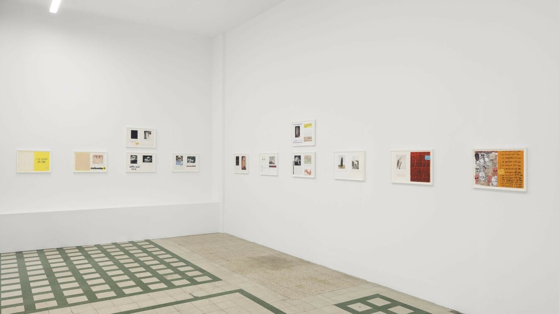 Roni Horn, exhibition view. Courtesy of Galleria Raffaella Cortese