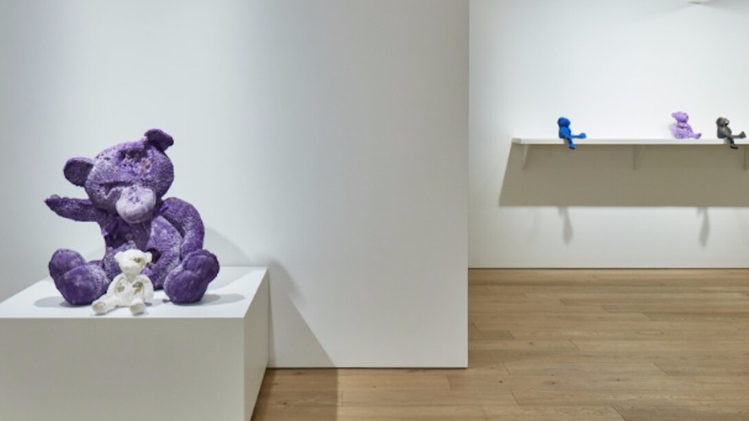Daniel Arsham, Exhibition view. Courtesy of Perrotin 