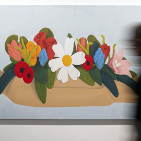 Rosalía Banet at #LaCriptaProjects, exhibition view. Courtesy of Rafael Pérez Hernando Gallery