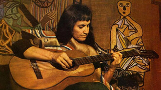 Violeta Parra, conocida como «La Viola»