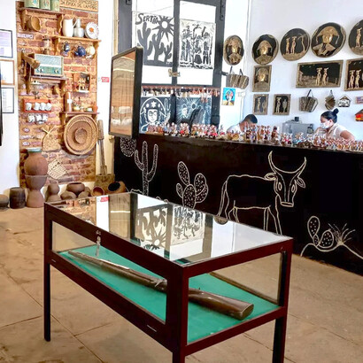 Interior do Museu do Cangaço, Pernambuco