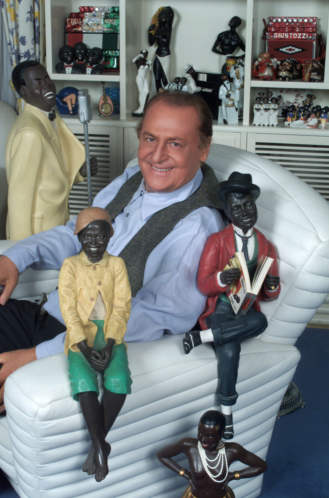 Casa di Renzo Arbore. Foto di Marinetta Saglio