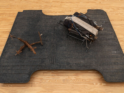Y. Malik Jalal, Break neck speeds, exhibition view. Courtesy of March