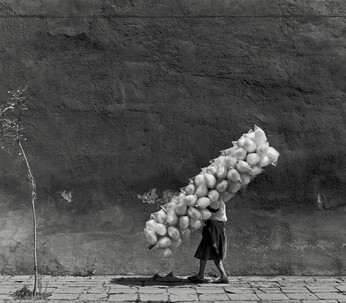 Cotton candy, San Angel, México, 1981