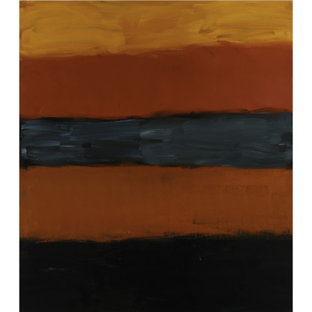 Sean Scully, Landline Red Red, 2014, oil on linen