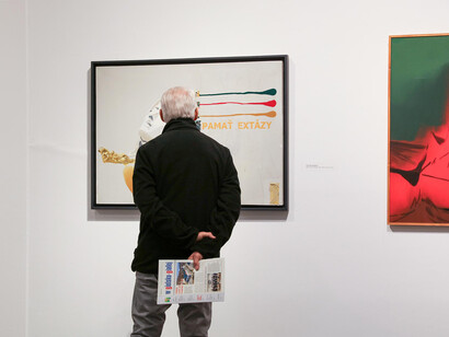 Contemporary slovak art from the collection of Orava Gallery in Dolný Kubín, exhibition view. Courtesy of Galeria Bielska BWA