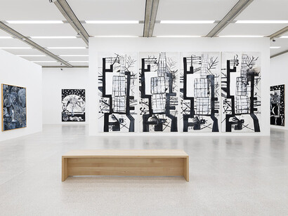 Tobias Pils, Shh, ausstellungsansicht. Mit freundlicher genehmigung des Mumok