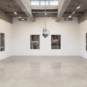 Monica Bonvicini, Put all heaven in a rage, exhibition view. Courtesy of Tanya Bonakdar Gallery