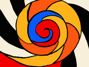 Alexander Calder, Le Turban, 1969.
Lithographie originale en couleurs
sur Chiffon de Mandeure,
109,5 x 75 cm. Photo Archives
Fondation Maeght.
© Calder Foundation New York,
Adagp Paris 2016.