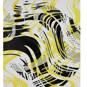 Shirley Kaneda, Composed Disarray, 2013, 80 x 70 inches, 203 x 177 cm, Acrylic and Oil on Linen