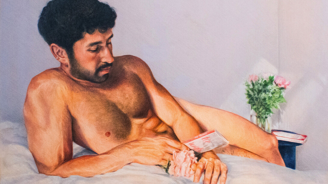 Alireza Shojaian, Lie with me, 2024. Courtesy of Advocartsy