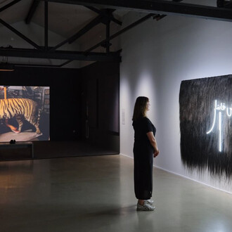 Saodat Ismailova, Amanat, the sacred forest, exhibition view. Courtesy of LUMA Arles