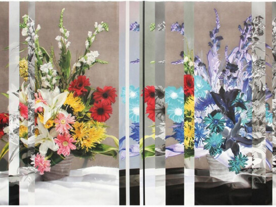 Olan Ventura, Unstilled Life 01,
2015,
Acrylic on Canvas,
152 x 244 cm