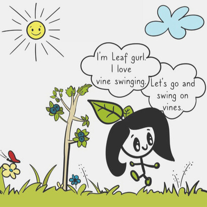 The Leaf Gurl has impressed publishers and also been adapted into a short animation